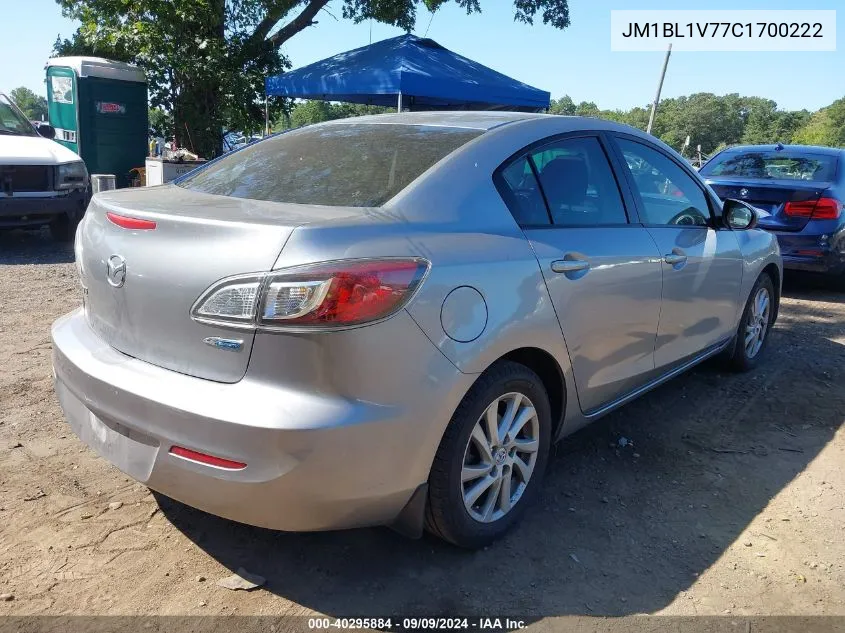 2012 Mazda Mazda3 I Touring VIN: JM1BL1V77C1700222 Lot: 40295884