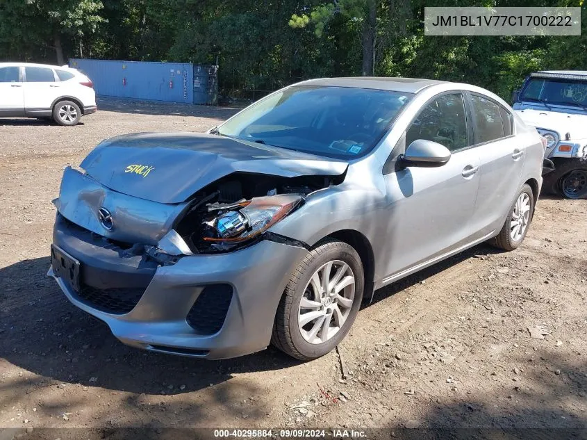 2012 Mazda Mazda3 I Touring VIN: JM1BL1V77C1700222 Lot: 40295884