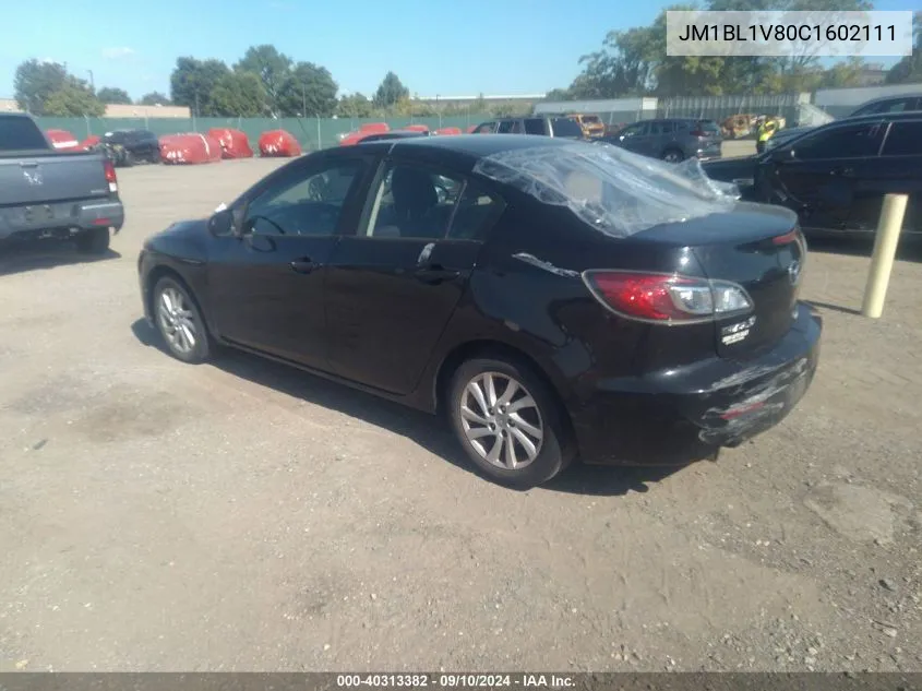 JM1BL1V80C1602111 2012 Mazda Mazda3 I Touring