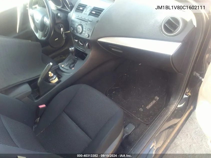 JM1BL1V80C1602111 2012 Mazda Mazda3 I Touring