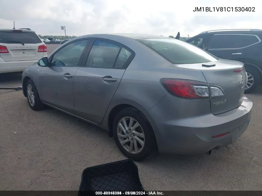 JM1BL1V81C1530402 2012 Mazda Mazda3 I Touring