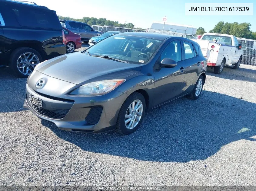 2012 Mazda Mazda3 I Touring VIN: JM1BL1L70C1617539 Lot: 40316902