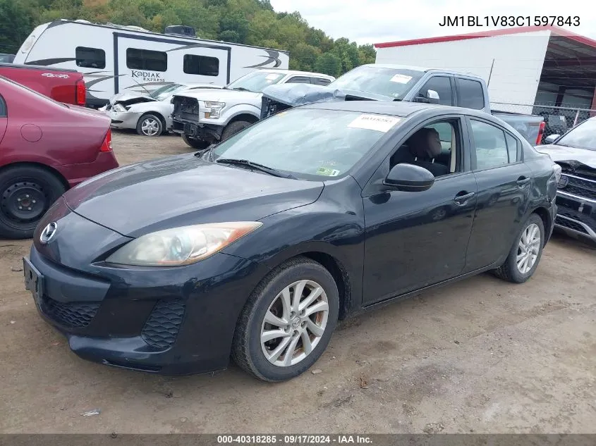 JM1BL1V83C1597843 2012 Mazda Mazda3 I Touring