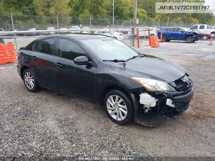 2012 Mazda Mazda3 I Touring VIN: JM1BL1V72C1551797 Lot: 40337993