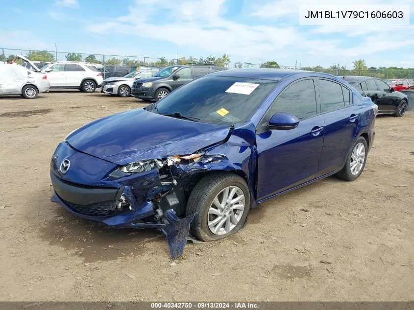 2012 Mazda 3 I VIN: JM1BL1V79C1606603 Lot: 40342750