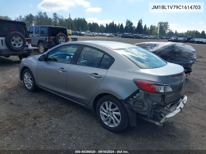 2012 Mazda Mazda3 I Touring VIN: JM1BL1V79C1614703 Lot: 40356020