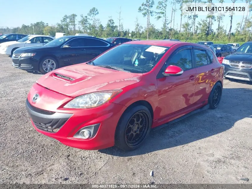 2012 Mazda Speed 3 VIN: JM1BL1L41C1564128 Lot: 40371525