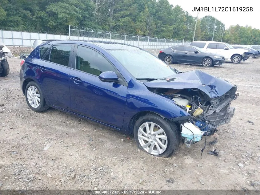 2012 Mazda Mazda3 I Touring VIN: JM1BL1L72C1619258 Lot: 40372339