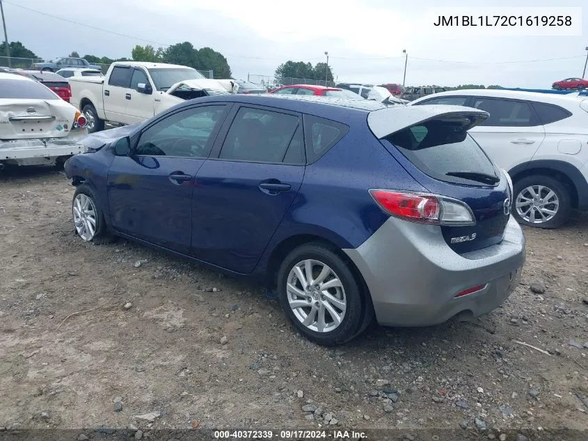 JM1BL1L72C1619258 2012 Mazda Mazda3 I Touring