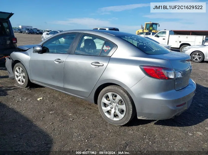 2012 Mazda Mazda3 I Sport VIN: JM1BL1UF2C1629522 Lot: 40377963