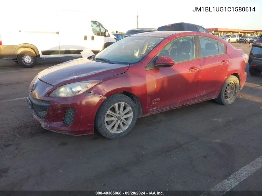 2012 Mazda Mazda3 I Sport VIN: JM1BL1UG1C1580614 Lot: 40385868