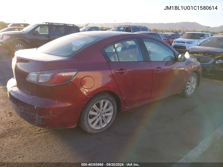 2012 Mazda Mazda3 I Sport VIN: JM1BL1UG1C1580614 Lot: 40385868