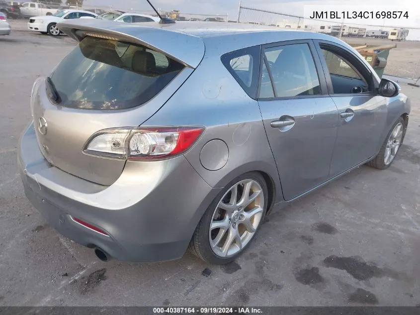 JM1BL1L34C1698574 2012 Mazda Mazdaspeed3 Touring