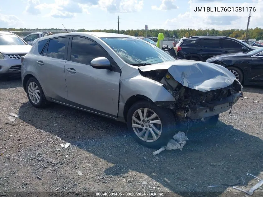 2012 Mazda Mazda3 I Touring VIN: JM1BL1L76C1581176 Lot: 40391405