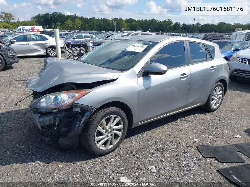 2012 Mazda Mazda3 I Touring VIN: JM1BL1L76C1581176 Lot: 40391405