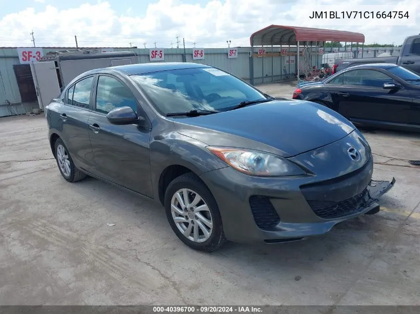 2012 Mazda Mazda3 I Touring VIN: JM1BL1V71C1664754 Lot: 40396700