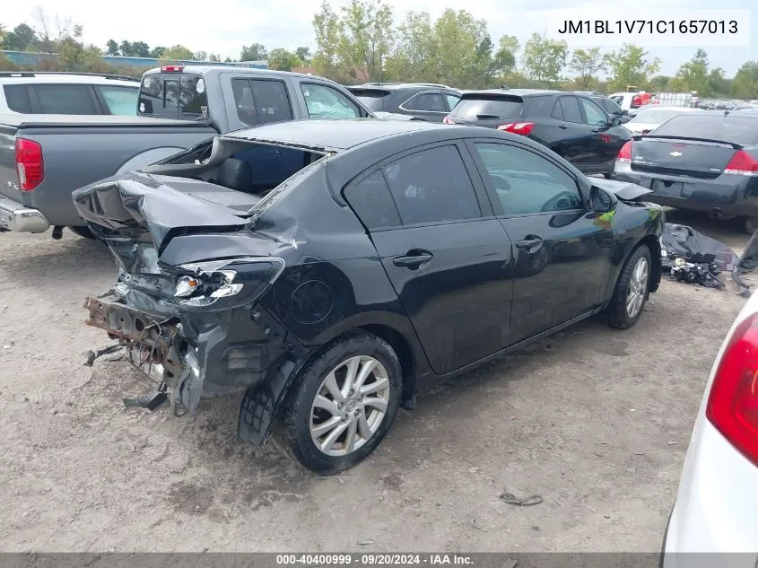 2012 Mazda Mazda3 I Touring VIN: JM1BL1V71C1657013 Lot: 40400999