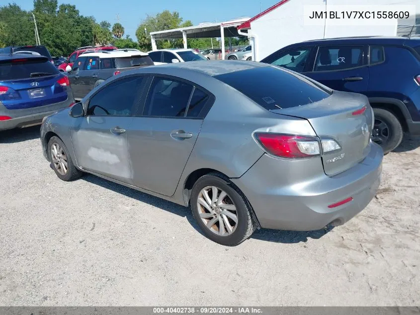 2012 Mazda Mazda3 I Touring VIN: JM1BL1V7XC1558609 Lot: 40402738