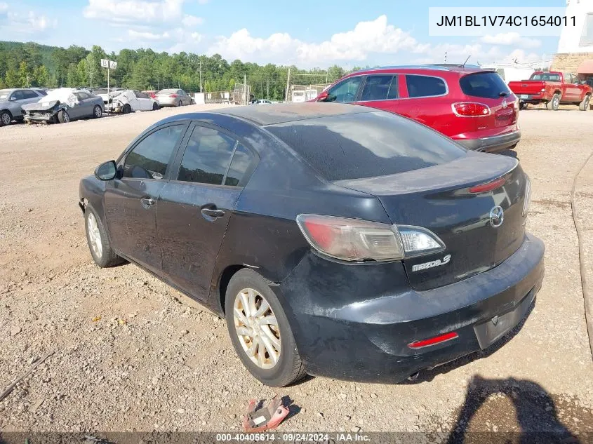 2012 Mazda 3 I VIN: JM1BL1V74C1654011 Lot: 40405614