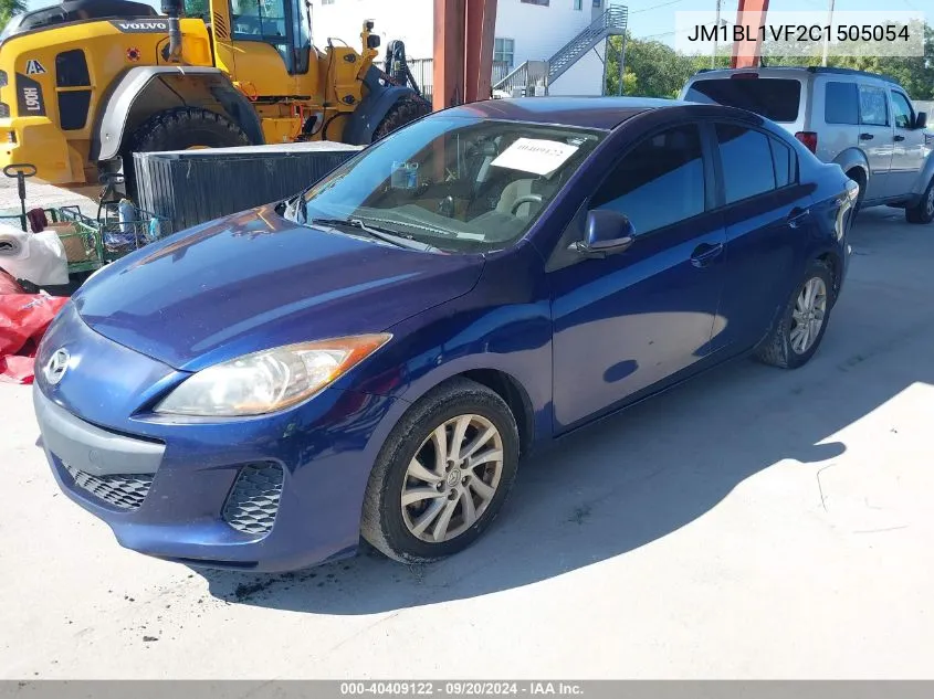 2012 Mazda Mazda3 I Touring VIN: JM1BL1VF2C1505054 Lot: 40409122