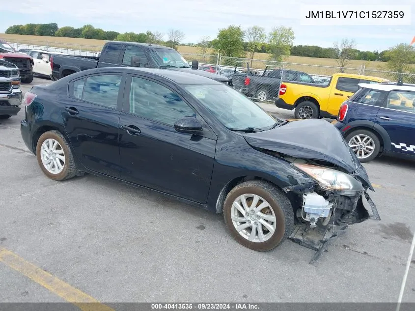 2012 Mazda 3 I VIN: JM1BL1V71C1527359 Lot: 40413535