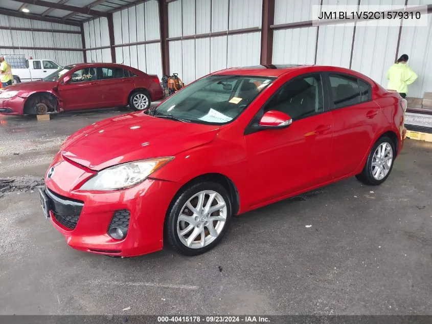 2012 Mazda Mazda3 S Touring VIN: JM1BL1V52C1579310 Lot: 40415178