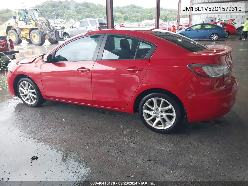 JM1BL1V52C1579310 2012 Mazda Mazda3 S Touring