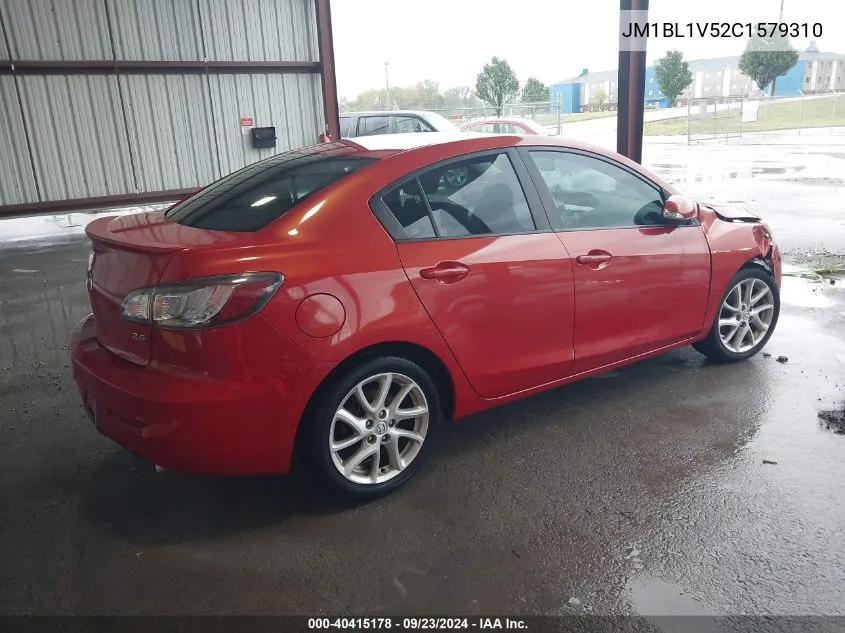 JM1BL1V52C1579310 2012 Mazda Mazda3 S Touring