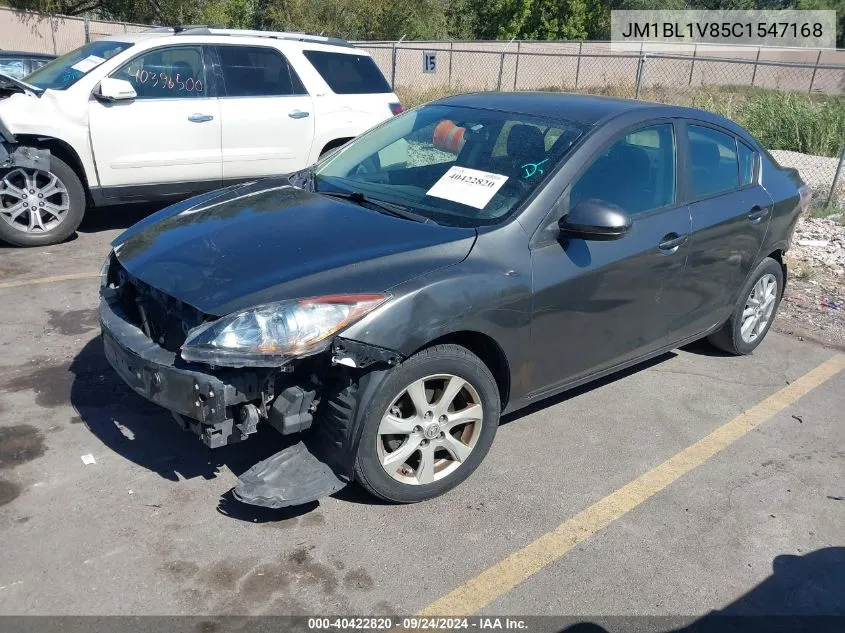 2012 Mazda Mazda3 I VIN: JM1BL1V85C1547168 Lot: 40422820