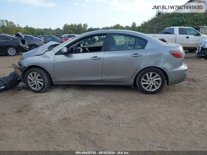 2012 Mazda Mazda3 I Grand Touring VIN: JM1BL1W78C1695630 Lot: 40425702