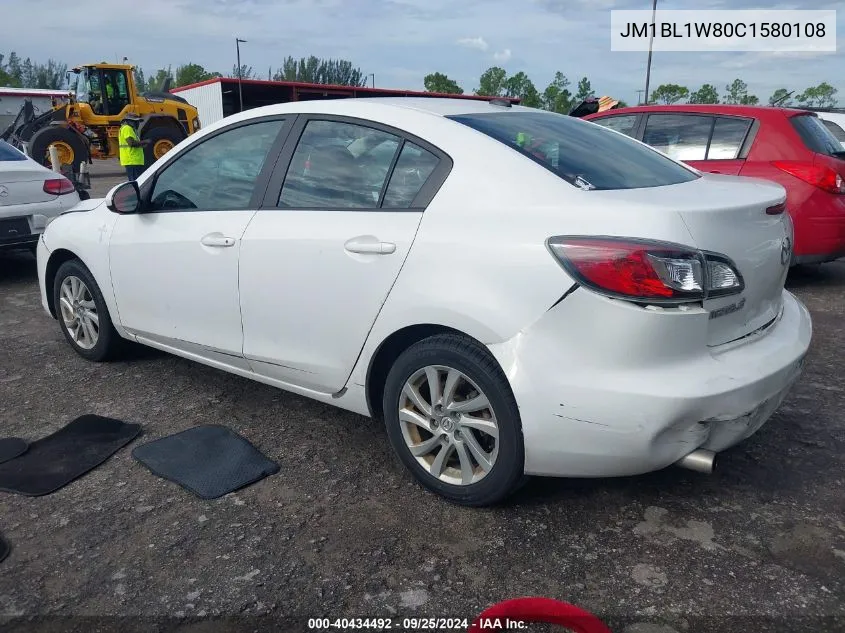 JM1BL1W80C1580108 2012 Mazda Mazda3 I Grand Touring