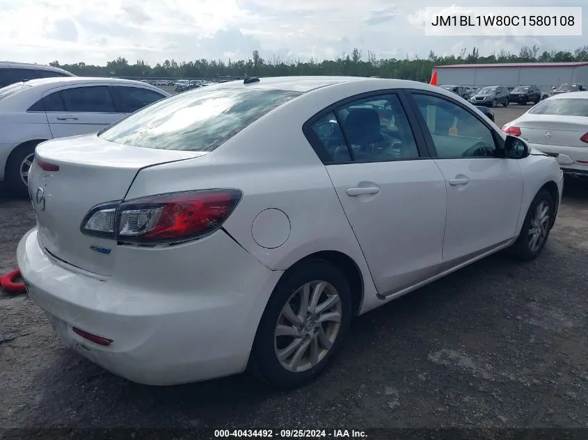 JM1BL1W80C1580108 2012 Mazda Mazda3 I Grand Touring