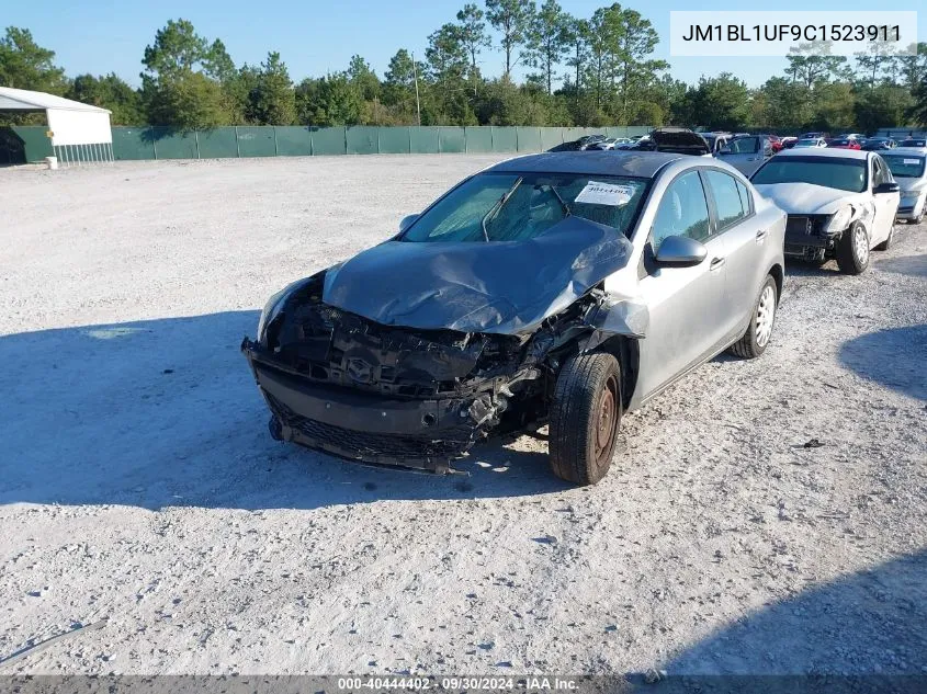 2012 Mazda Mazda3 I VIN: JM1BL1UF9C1523911 Lot: 40444402