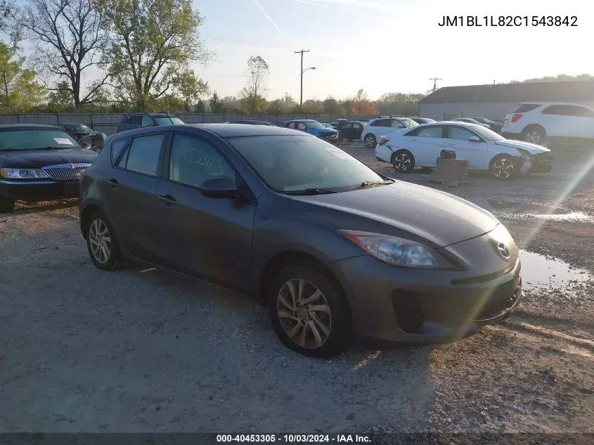 2012 Mazda Mazda3 I Touring VIN: JM1BL1L82C1543842 Lot: 40453305