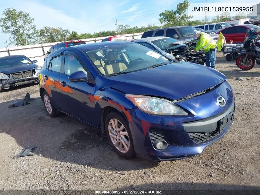 2012 Mazda Mazda3 I Touring VIN: JM1BL1L86C1539955 Lot: 40458092