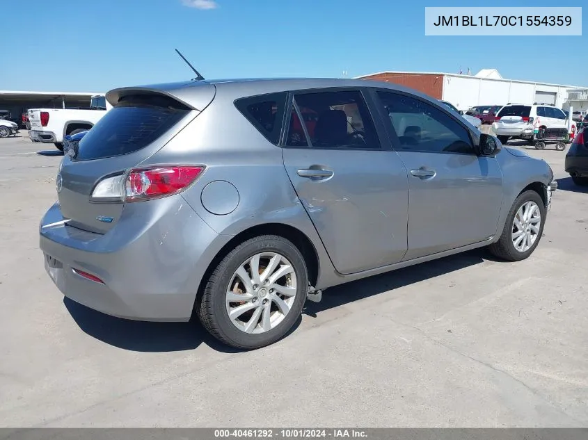 2012 Mazda Mazda3 I Touring VIN: JM1BL1L70C1554359 Lot: 40461292