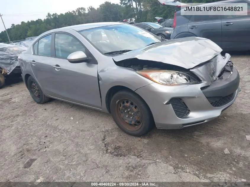 JM1BL1UF8C1648821 2012 Mazda Mazda3 I Sport