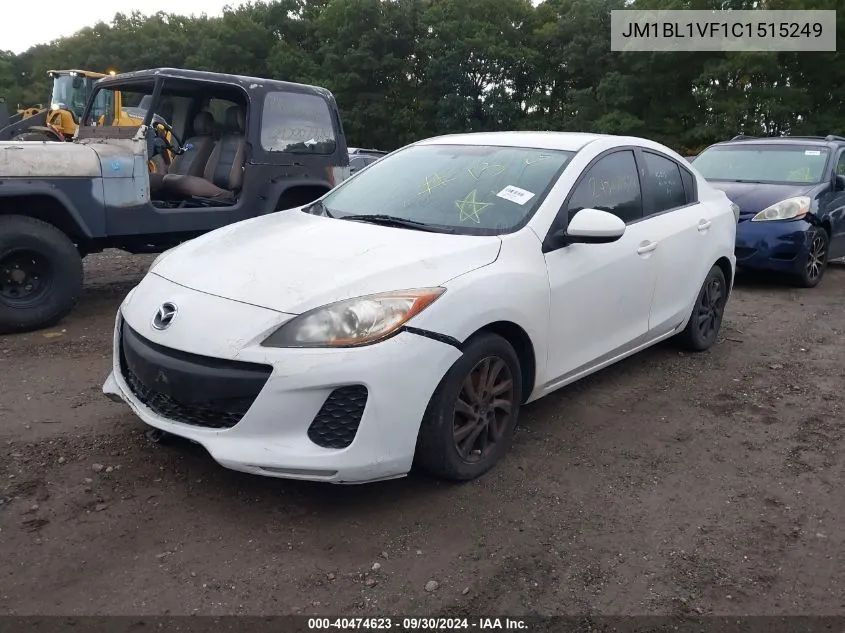 2012 Mazda Mazda3 I Touring VIN: JM1BL1VF1C1515249 Lot: 40474623