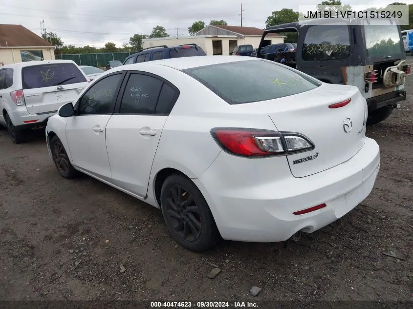 JM1BL1VF1C1515249 2012 Mazda Mazda3 I Touring