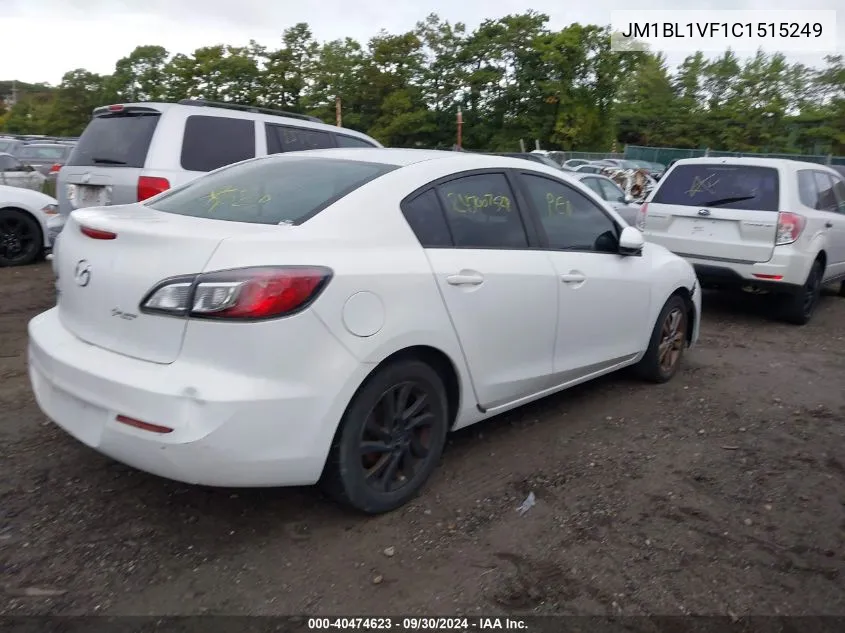 2012 Mazda Mazda3 I Touring VIN: JM1BL1VF1C1515249 Lot: 40474623