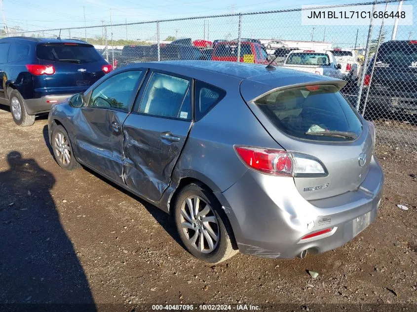 2012 Mazda Mazda3 I Touring VIN: JM1BL1L71C1686448 Lot: 40487095