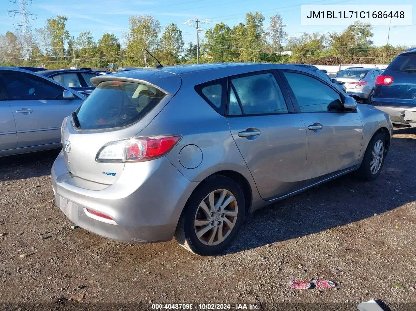 2012 Mazda Mazda3 I Touring VIN: JM1BL1L71C1686448 Lot: 40487095