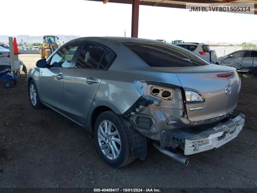 JM1BL1VF8C1505334 2012 Mazda 3 I