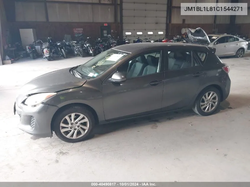 JM1BL1L81C1544271 2012 Mazda Mazda3 I Touring