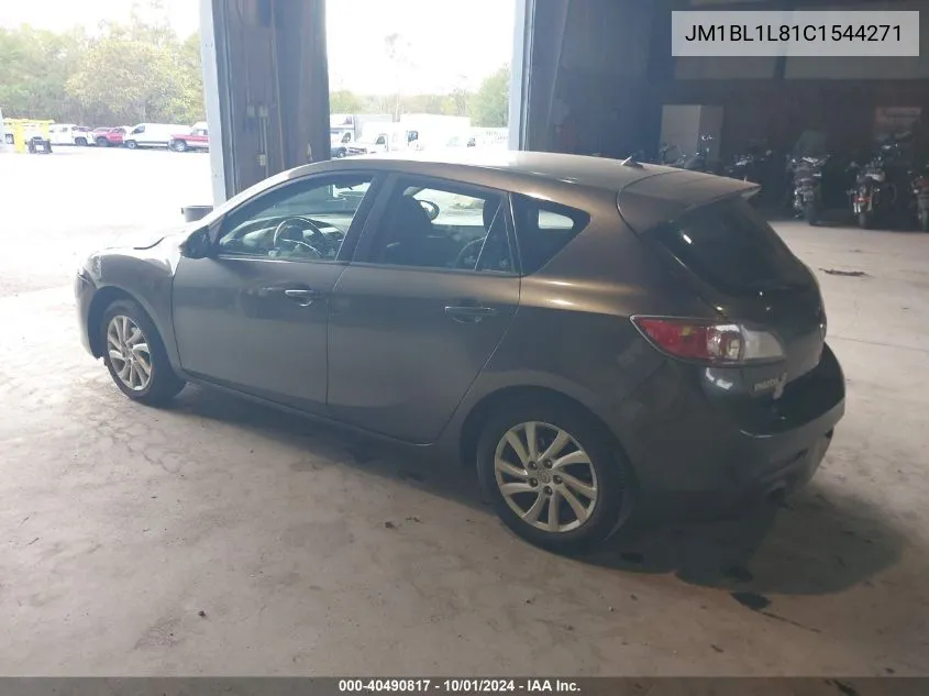 JM1BL1L81C1544271 2012 Mazda Mazda3 I Touring