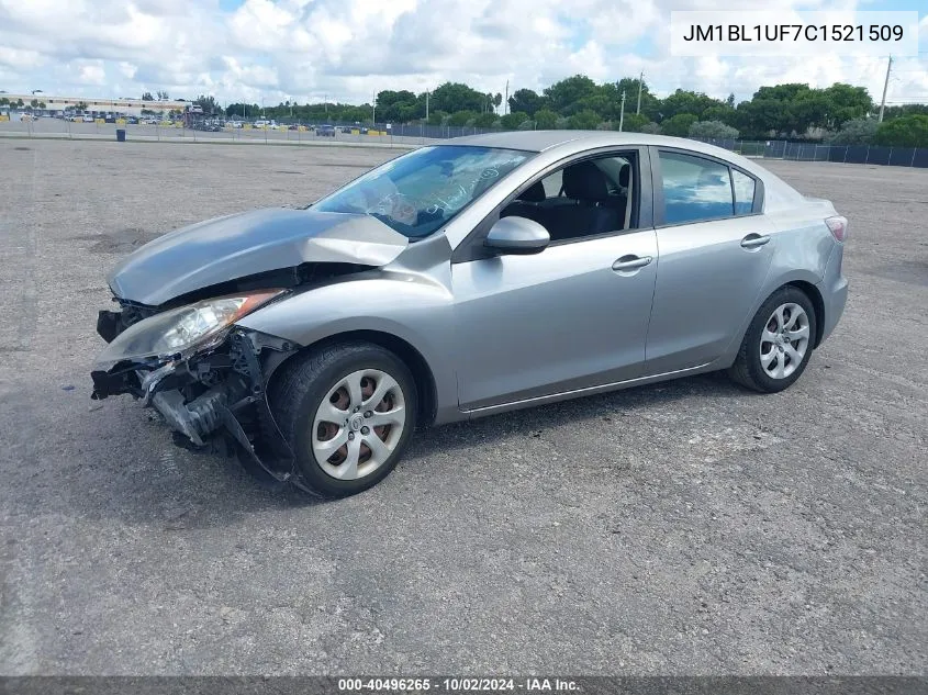 JM1BL1UF7C1521509 2012 Mazda Mazda3 I Sport