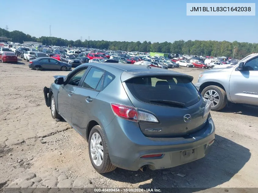 2012 Mazda Mazda3 I Touring VIN: JM1BL1L83C1642038 Lot: 40499454