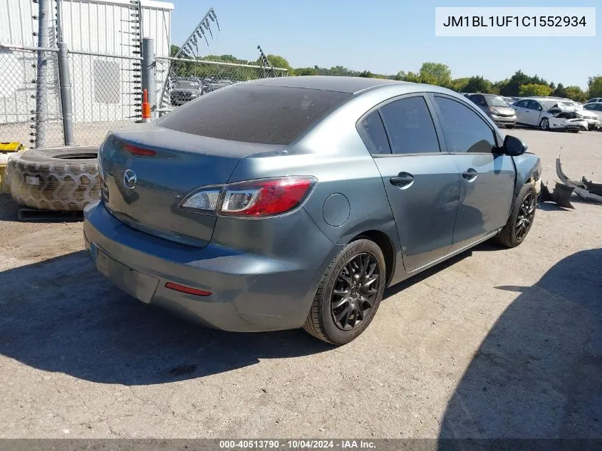 JM1BL1UF1C1552934 2012 Mazda Mazda3 I Sport