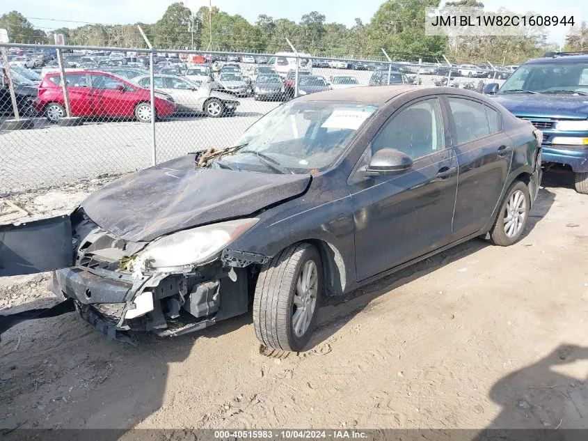 2012 Mazda Mazda3 I Grand Touring VIN: JM1BL1W82C1608944 Lot: 40515983