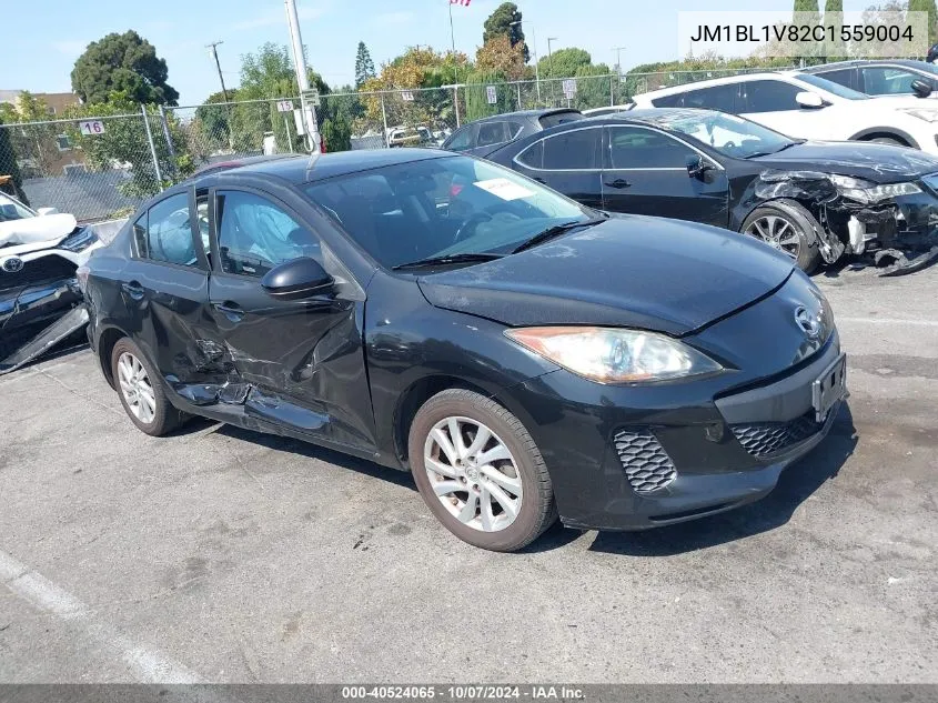 2012 Mazda Mazda3 I Touring VIN: JM1BL1V82C1559004 Lot: 40524065